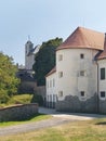 Fortification of Cerveny Kamen Castle, Slovakia Royalty Free Stock Photo